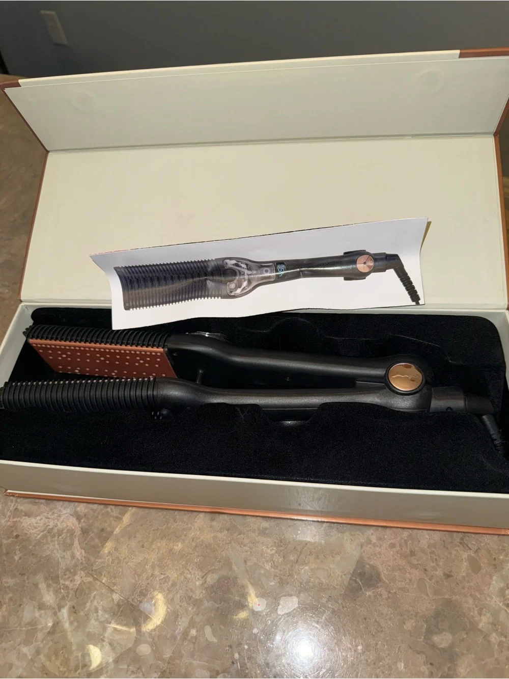 Maxius MaxiGlide XP Professional 2" Flat Iron Straightener Steam Burst - Picture 5 of 9